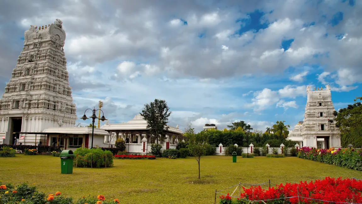 The temple of Tirupati Balaji Mandir