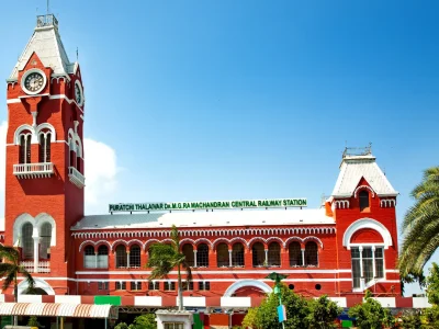 chennai central railway station india chennai central railway station india