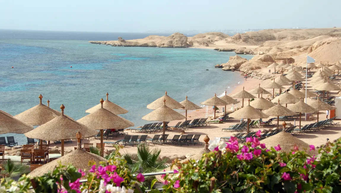 Beach Sharm el Sheikh Egypt