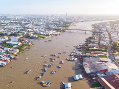Cai Rang floating market vietnam