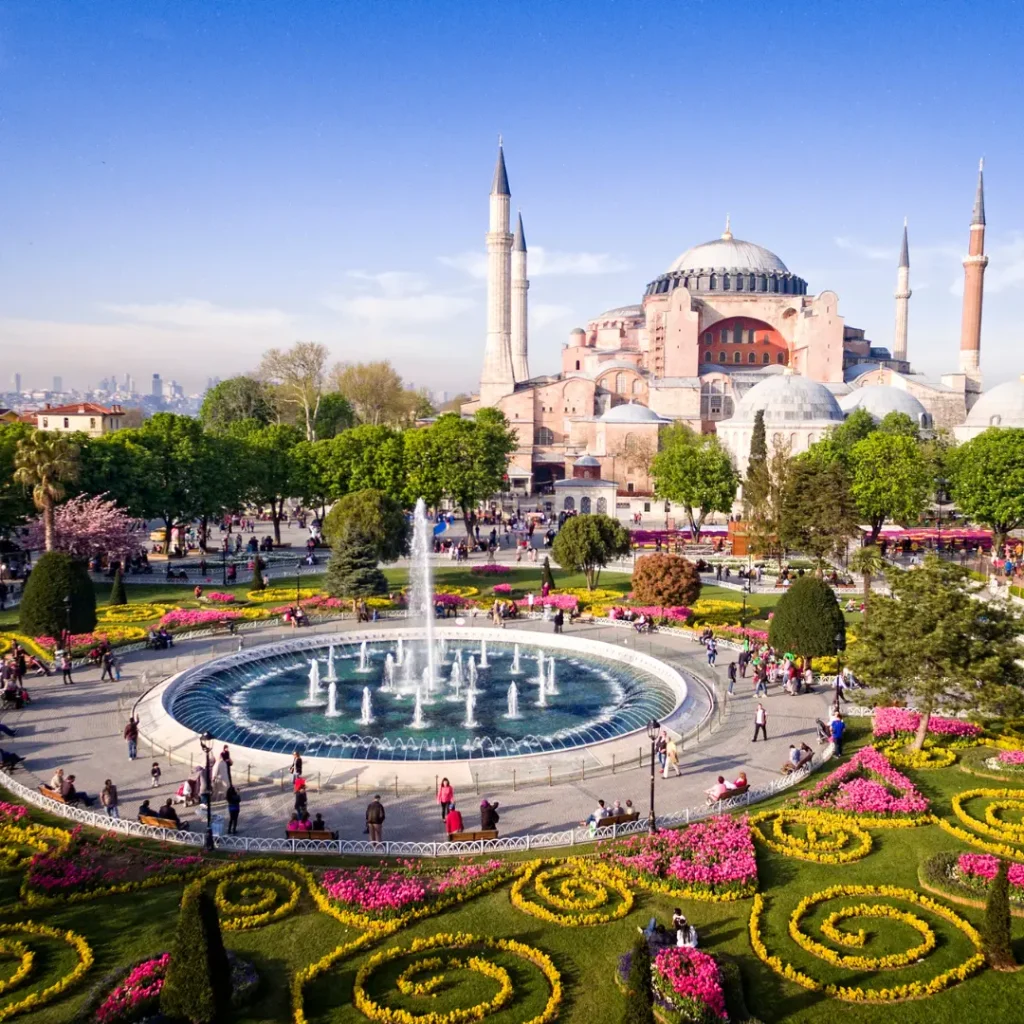 Hagia Sophia in Istanbul Turkey Hagia Sophia in Istanbul Turkey