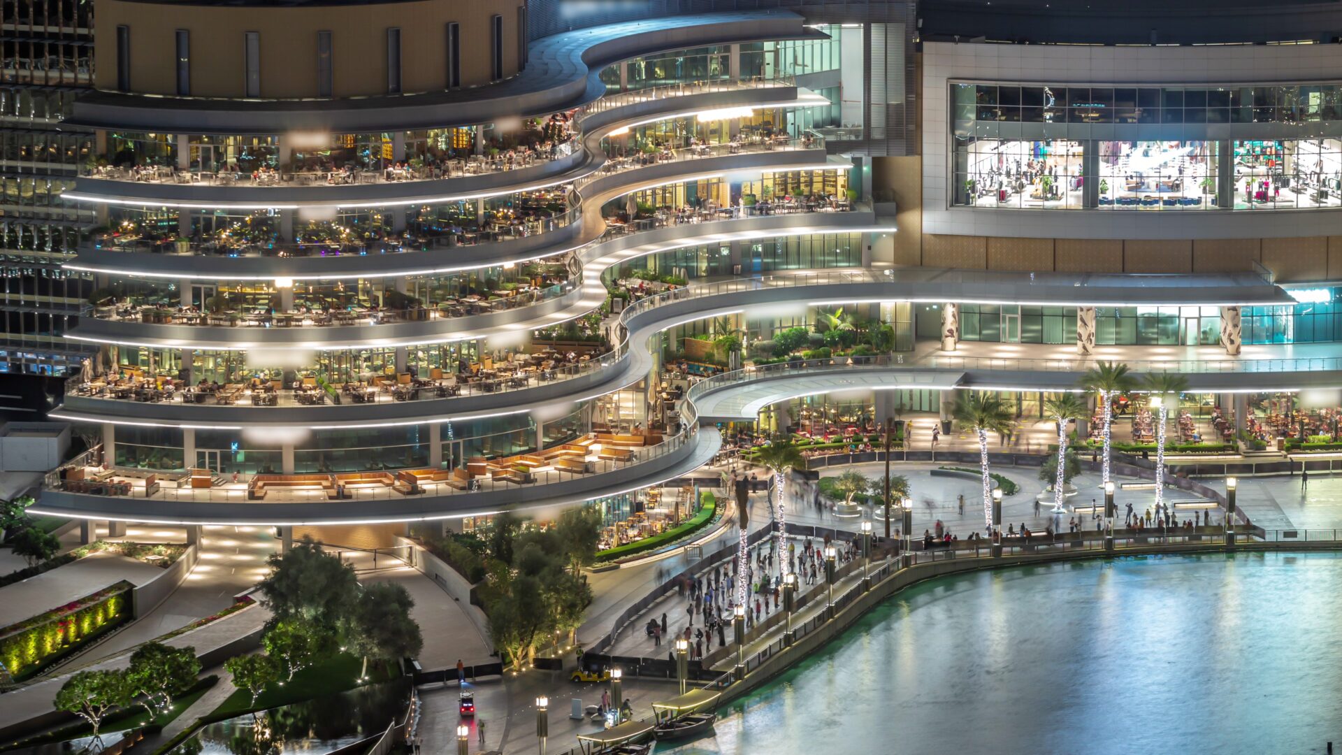 Interior of the Dubai Mall